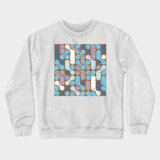 Unique Retro Pattern Crewneck Sweatshirt